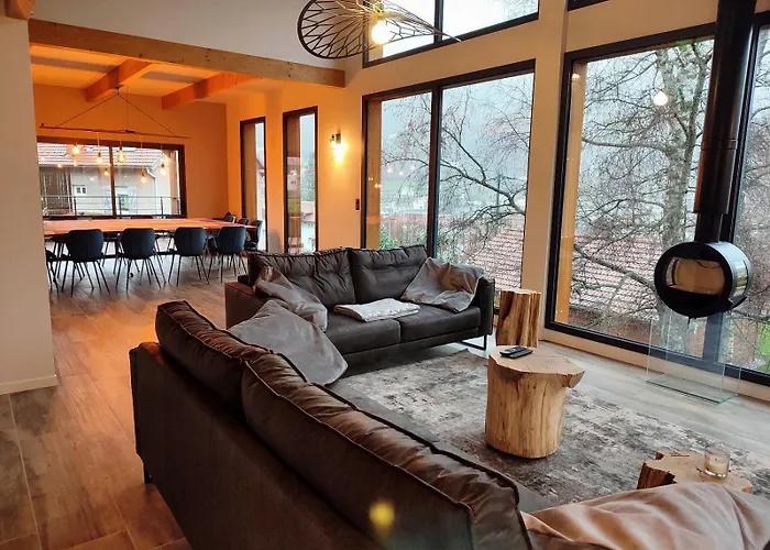 펜션 Lignum, Exceptionnel - Sauna & - Vue Sur Les Montagnes, 8 Minutes Des Pistes.